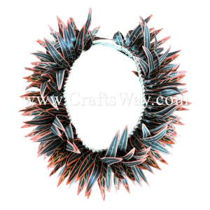 HK011-16 Braided Smooth Leaves Headband #16