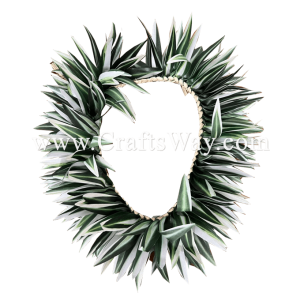 HK011-18 Braided Smooth Leaves Headband #18