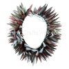 HK011-19 Braided Smooth Leaves Headband #19