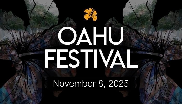O'ahu Festival November8, 2025 4 pm-10pm @Kalakaua Ave., Waikiki