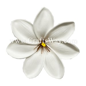 FSH472 Hawaiian Artificial Foam Flower Tiare Type GE Size 3.5 inches | CraftsWay.com