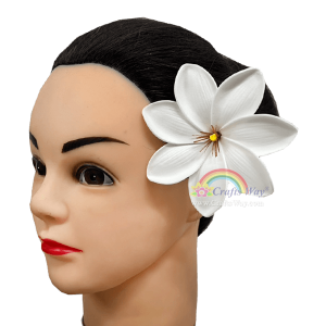 FSH472 Hawaiian Artificial Foam Flower Tiare Type GE Size 3.5 inches | CraftsWay.com