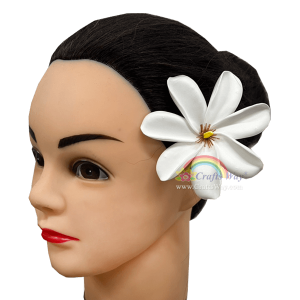 FSH474 Hawaiian Artificial Foam Flower Tiare Type GI Size 3.25 inches | CraftsWay.com