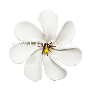 FSH475 Hawaiian Artificial Foam Flower Tiare Type GU Size 3.25 inches | CraftsWay.com