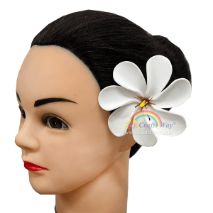 FSH475 Hawaiian Artificial Foam Flower Tiare Type GU Size 3.25 inches | CraftsWay.com