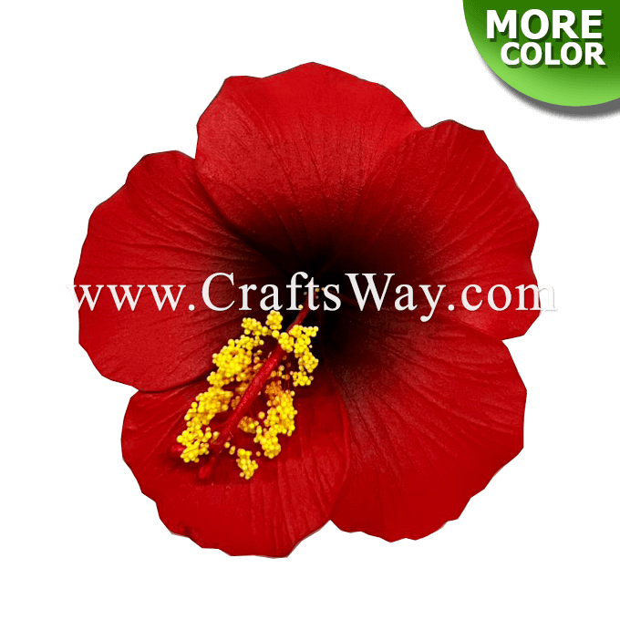 FSH524 Artificial Foam Flowers, Hibiscus Type Y, size 4 inches FSH524 Artificial Foam Flowers, Hibiscus Type Y, size 4 inches