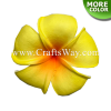 FSH199-13 Hawaiian Artificial Foam Flower Plumeria Type SO Size 3.5 inches | CraftsWay.com