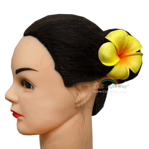 FSH199-13 Hawaiian Artificial Foam Flower Plumeria Type SO Size 3.5 inches | CraftsWay.com